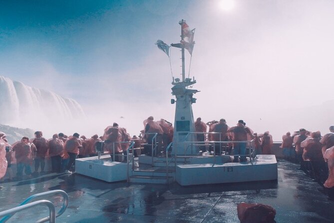 Niagara Falls Tour: Boat Cruise, Journey Behind Falls and Skylon - The boat cruise is the wettest and most memorable stop