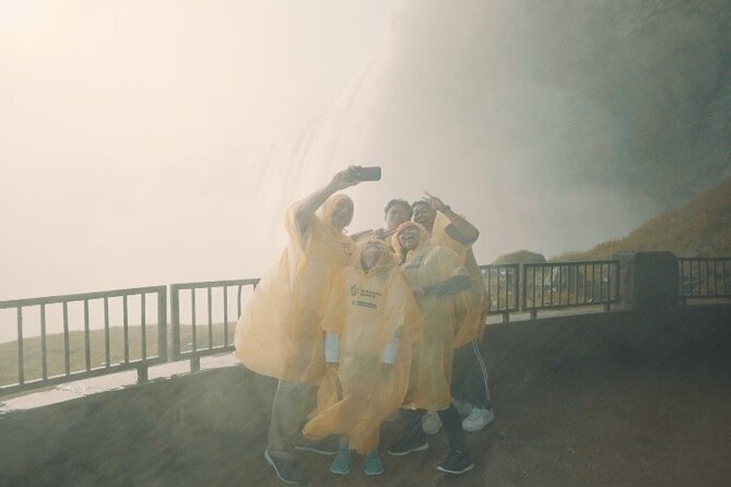 Niagara Falls Tour: Boat Cruise, Journey Behind Falls and Skylon - Expect a brisk route with plenty of wet walking