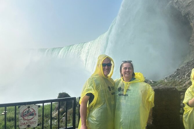 Niagara Falls Tour: Boat Ride, Journey Behind The Falls and more - The stranded barge and the old power stations