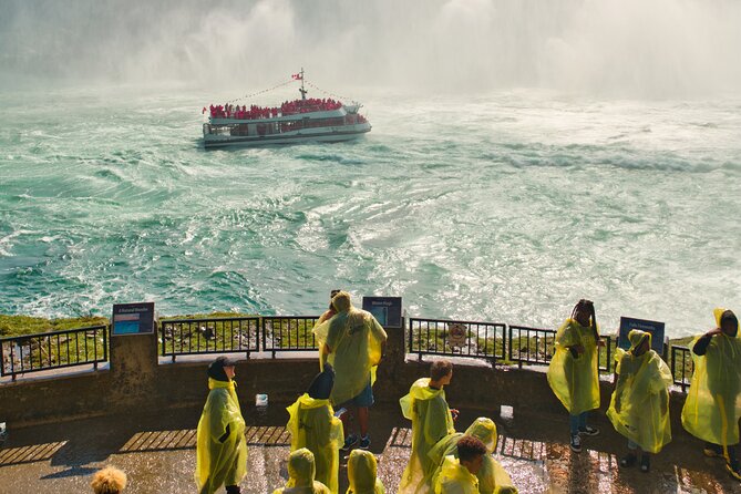Niagara Falls Tour: Boat Ride, Journey Behind The Falls and more - Niagara City Cruises and the wettest hour