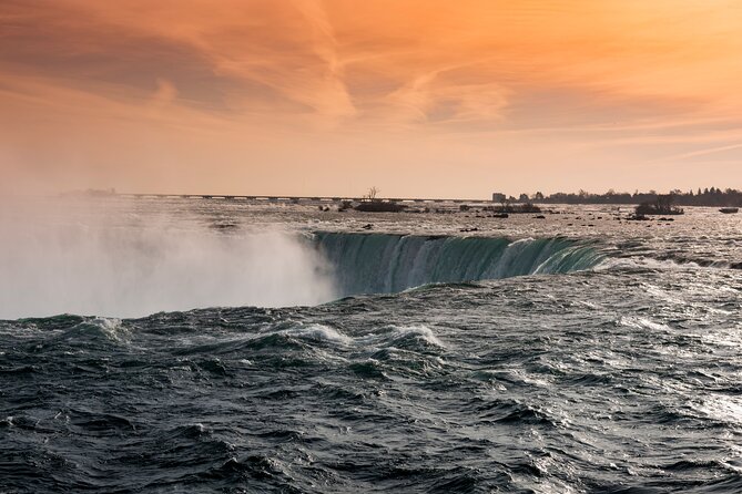 Niagara Falls Tour from Toronto: Boat Ride & Journey Behind Falls - Skylon Tower, 236 meters above Niagara