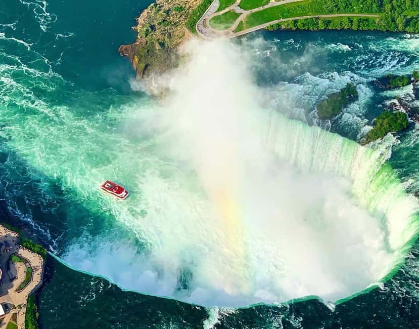Niagara Falls: Walking Tour with Skip-the-Ticket-Line Boat - Oakes Garden Theatre gives the walk a gentle start