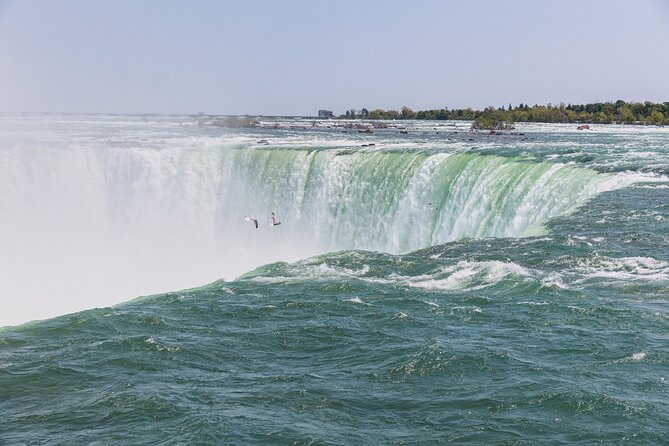 Niagara Underground Tour: Power Station and Tunnel Under Falls - Horseshoe Falls from the boardwalk
