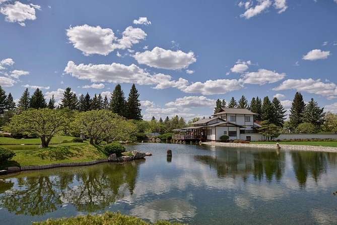 Nikka Yuko Admission (Adults & Children) - Ringing the Friendship Bell by Henderson Lake