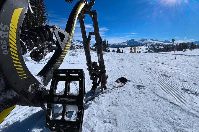 Official SkiByk Rentals in Banff & The Canadian Rockies - Riding Sunshine Village at your own pace