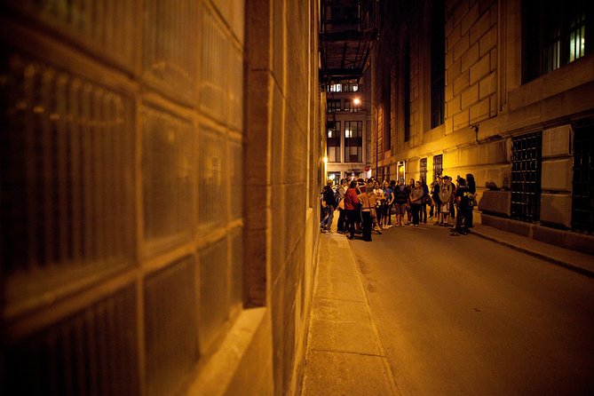 Old Montreal Ghost Walking Tour - Old Montreal after dark, with a darker past