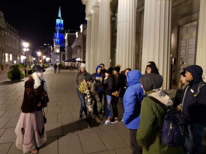 Old Montreal: Traditional Ghost Walk of the Haunted City - Place Royale Sets the Scene