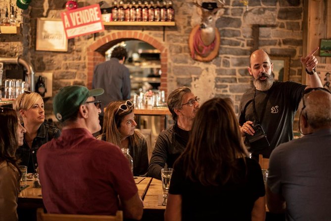 Old Quebec City Food Tour with 10+ Autentic Local Tastings - BEClub Bistro serves brisket and local wine