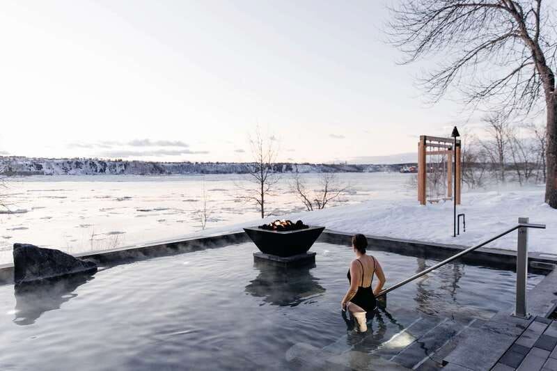 Old Quebec: Nordic Spa Thermal Experience - Starting with heat, water, and quiet