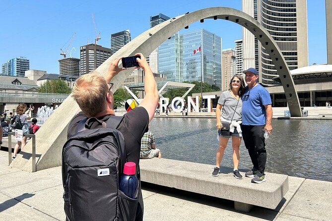 Old Town Toronto Highlights 3 Hour Walking Tour | Gratuity-Based - Looking up in the financial district