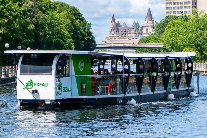 Ottawa Boat Cruise - Rideau Canal Cruise - The Canadian Museum of Nature is the final visual anchor
