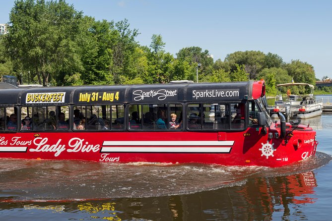 Ottawa City Tour by Land and Water - A City Tour That Turns Into a Boat Ride