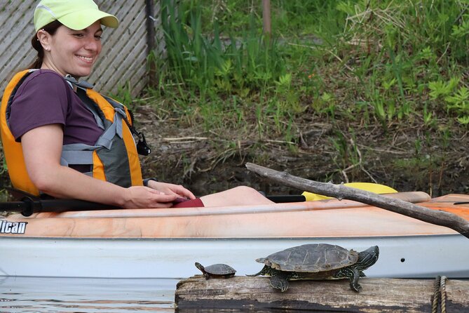 Ottawa: Ecological Reserve Kayak Tour with Turtle Sightings - Meeting Sylvie and getting set up