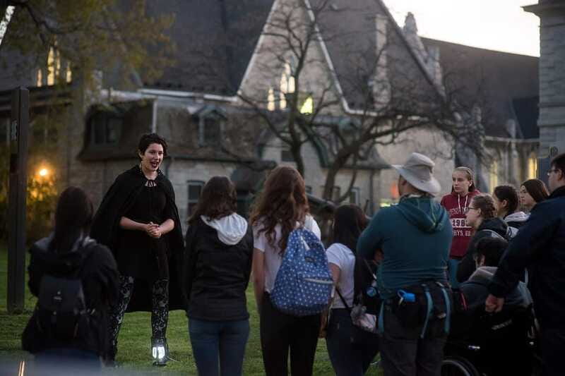 Ottawa: Haunted Night Walking Tour - The haunted high school and mysteries below the pavement