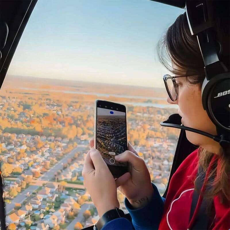 Ottawa: Helicopter Ride with Live Commentary - Starting at Select Aviation near Gatineau