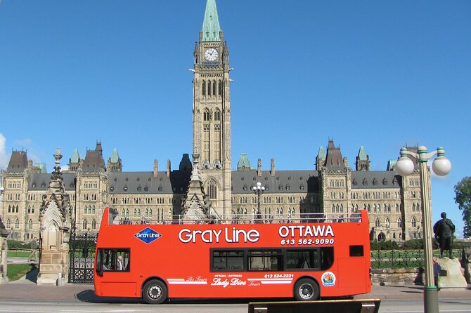 Ottawa Hop-On Hop-Off Sightseeing Tour - Parliament Hill, the canal, and the downtown core