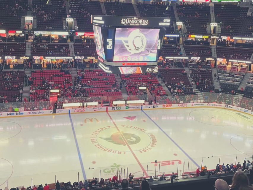 Ottawa: Ottawa Senators Ice Hockey Game Ticket - The first minutes inside the arena