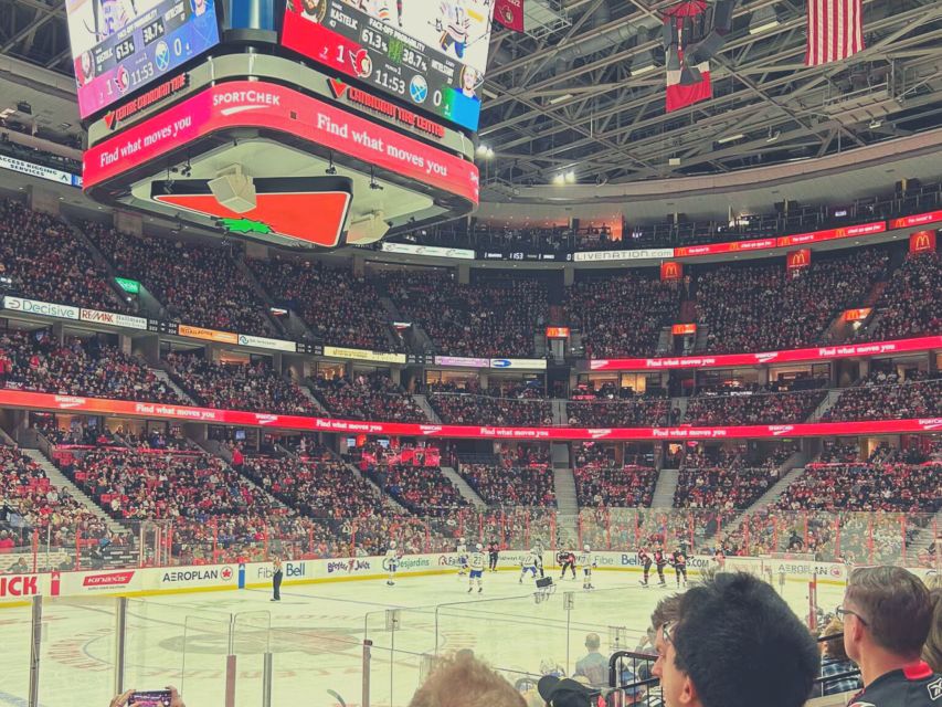Ottawa: Ottawa Senators Ice Hockey Game Ticket - Intermissions, concessions, and matchday activities