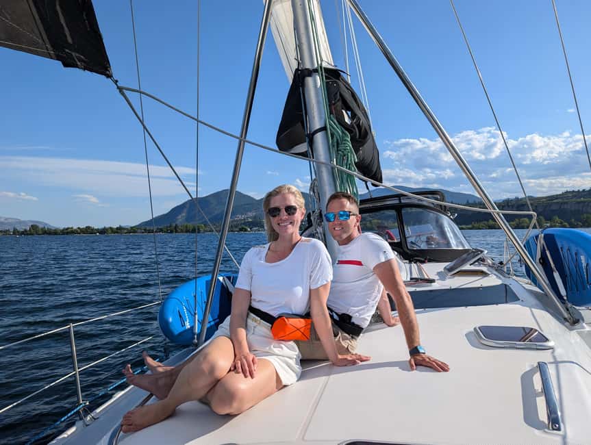 Penticton Okanagan Lake: Sailing Tour - Setting out from Naramata Marina