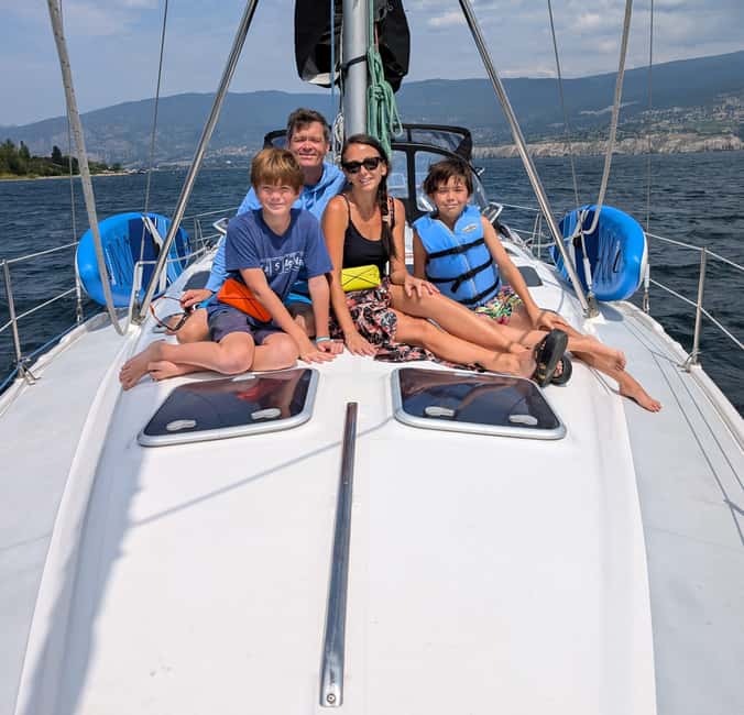 Penticton Okanagan Lake: Sailing Tour - Life aboard Anam Cara
