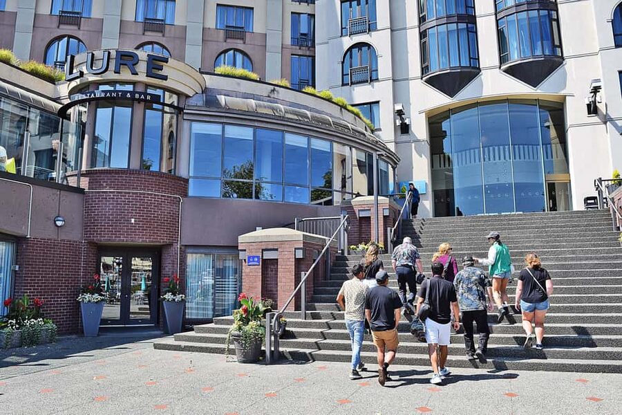 Pickle Pub Crawl: Ferry Rides and Appetizers - Songhees Park: A Change of Scene