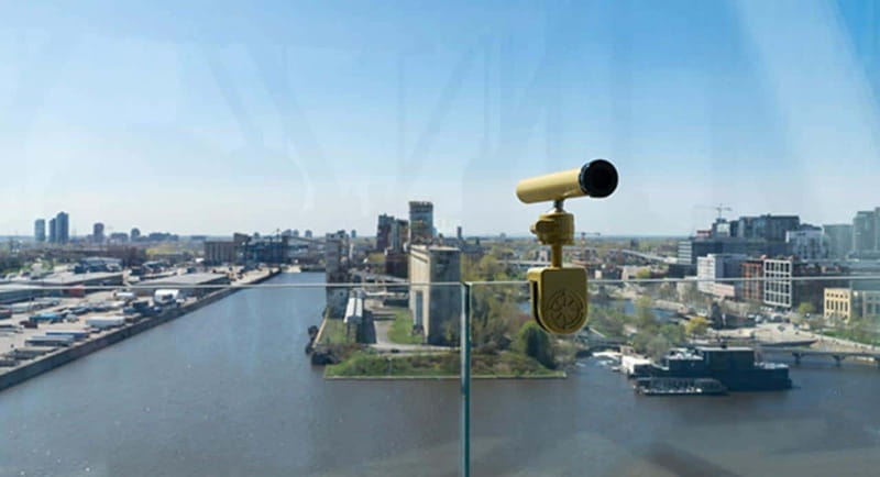Port of Montreal Glass Tower Entry - Montreal’s past through augmented reality