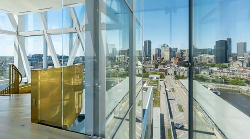 Port of Montreal Glass Tower Entry - Making music with the Orchestre Métropolitain