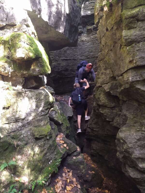 Private Nottawasaga Bluffs Caves Hike - Creemore/Collingwood - Creemore and Collingwood make good after-hike stops