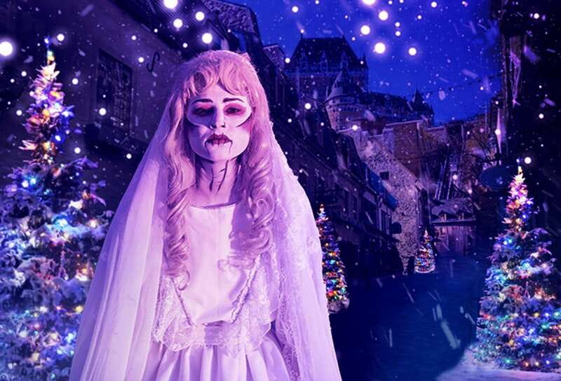 Quebec: Christmas Interactive Walking Tour of New France - Walking through the Lower Town after dark