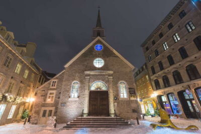 Christmas Magic Walking Tour in Old Quebec