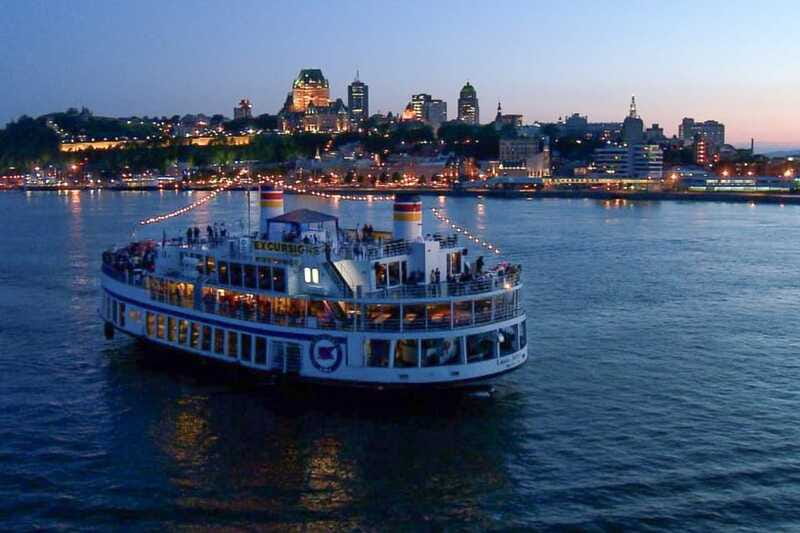 Québec City: Evening Cruise with Live DJ - Montmorency Falls and the Côte Beaupré