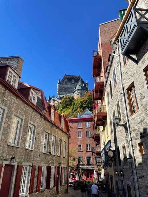 Quebec City: Historic District Walking Tour (2h) - Petit Champlain and the finish at Theatre Petit Champlain