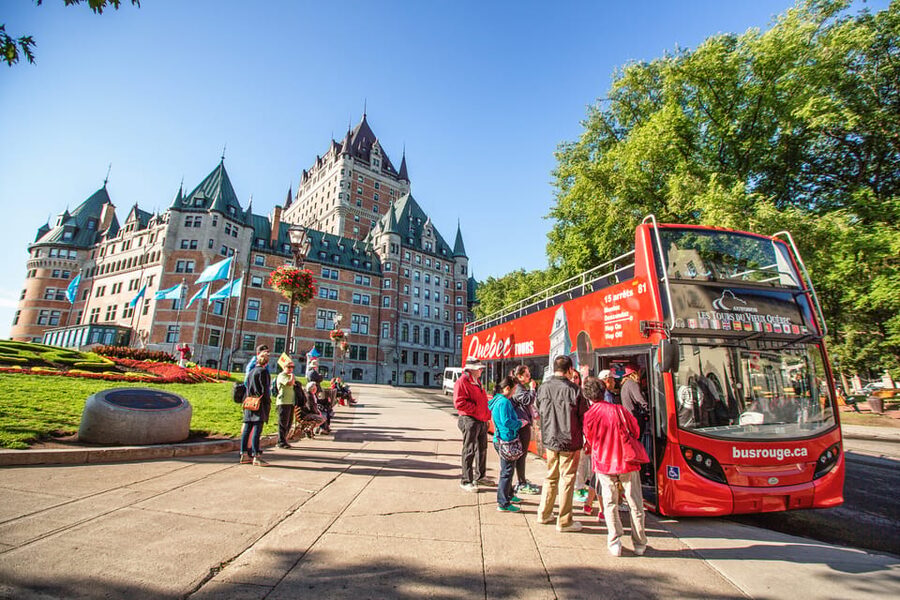 Quebec City: Hop-on Hop-off Open-Top Double Decker Bus Tour - Key points to know before boarding