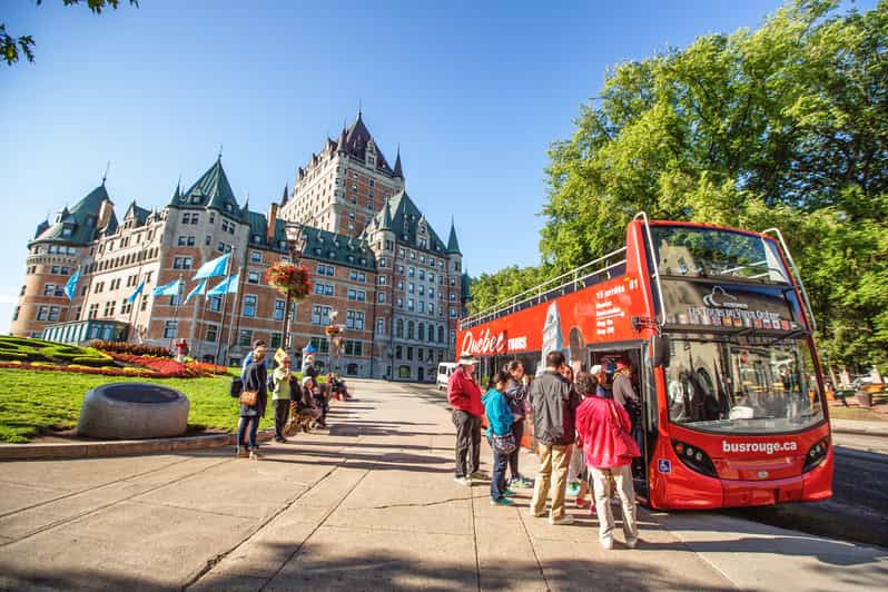 Quebec City: Hop-on Hop-off Open-Top Double Decker Bus Tour - Starting near Château Frontenac at Place d’Armes