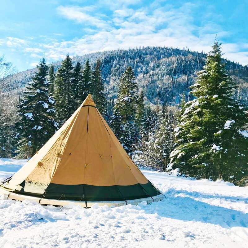 Quebec City: Jacques-Cartier National Park Snowshoeing Tour - Following the forest route through Belleau Creek Valley