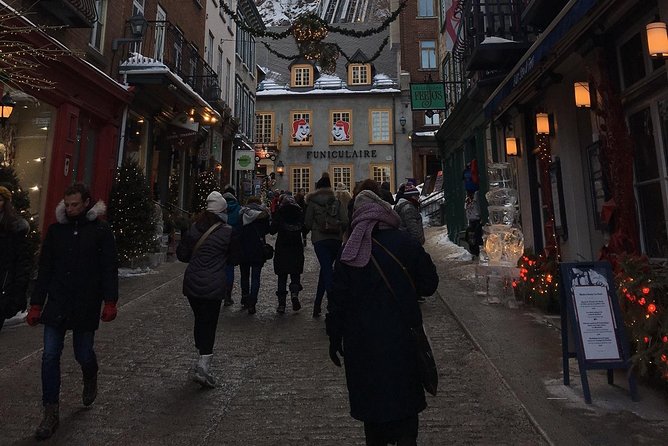 Quebec city & Montmorency Falls 1 Day Tour from Montreal - Old Quebec, from Petit Champlain to Château Frontenac