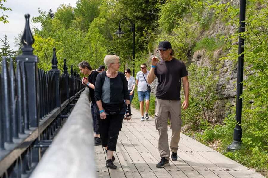 Quebec City: Montmorency Falls and Microbrewery eBike Tour - Key points at a glance