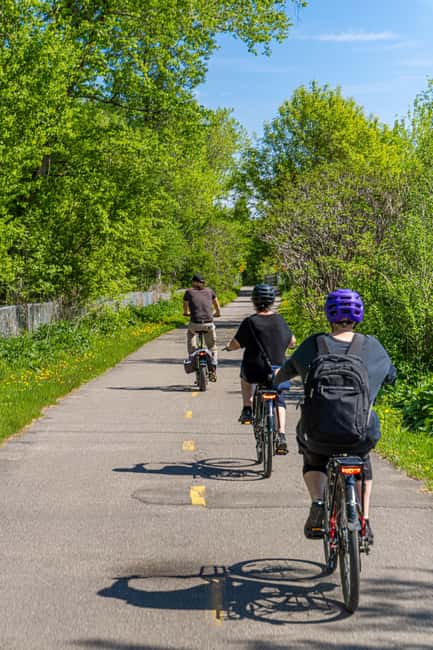Quebec City: Montmorency Falls and Microbrewery eBike Tour - Feeling the spray at an 83-meter waterfall