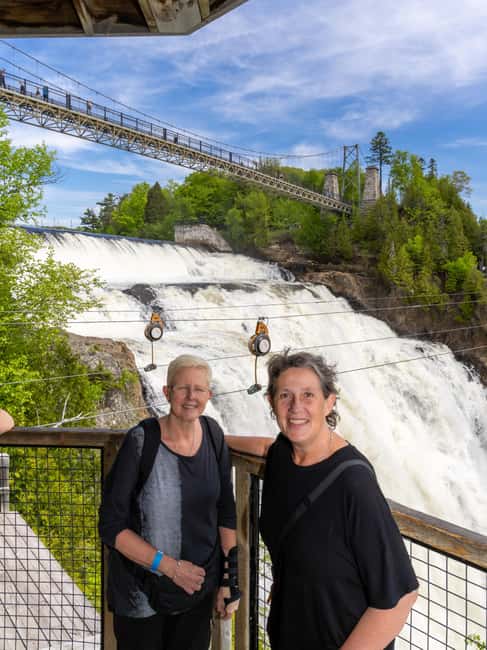 Quebec City: Montmorency Falls and Microbrewery eBike Tour - From La Barberie to the St. Lawrence River