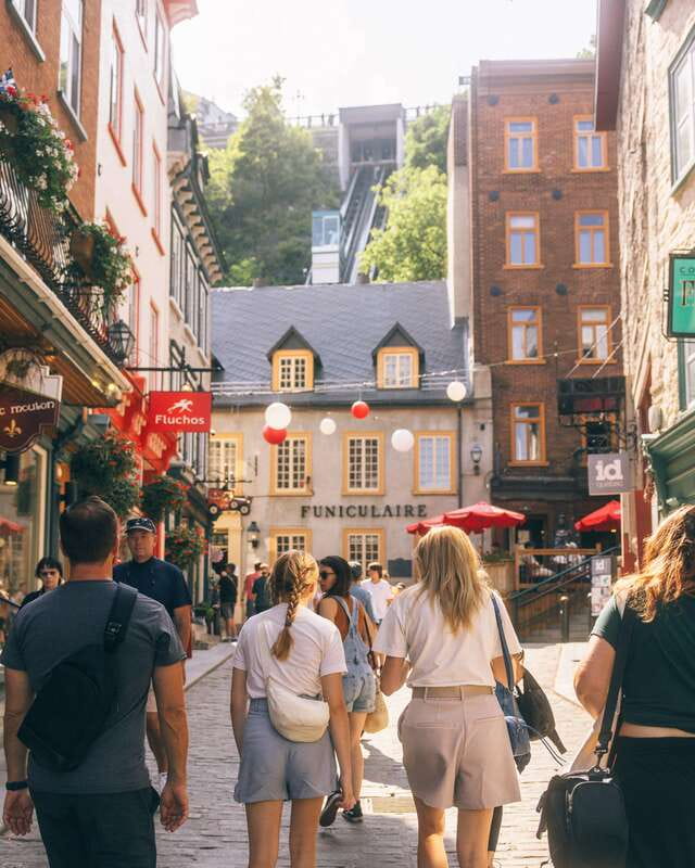 Quebec City Private Walking Tour with Funicular Ride - The funicular ride up to Upper Town