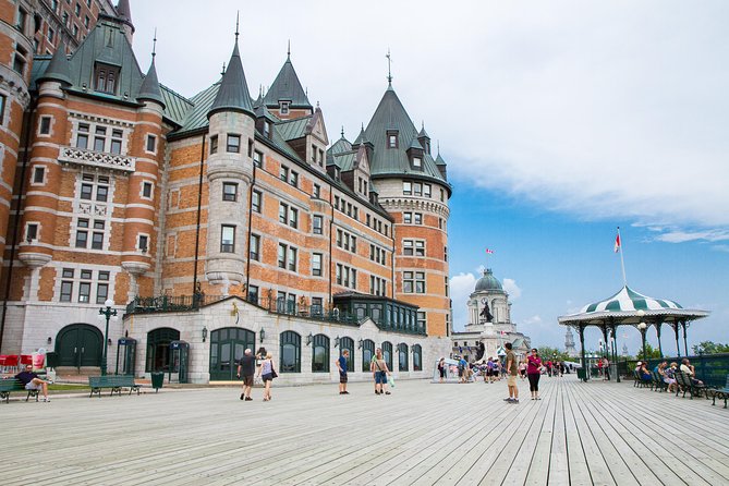 Quebec City Walking Tour - Cathedral courtyards and the civic center