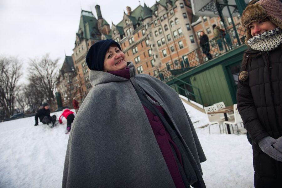 Quebec City: Winter Walking Tour in Old Quebec - Dufferin Terrace and the St. Lawrence view