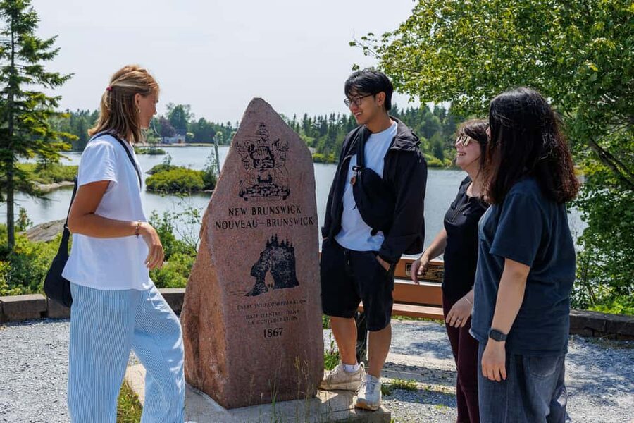 Saint John Driving Tour With Skywalk, Martello Tower & Fort - The tidal drama at Reversing Falls Rapids