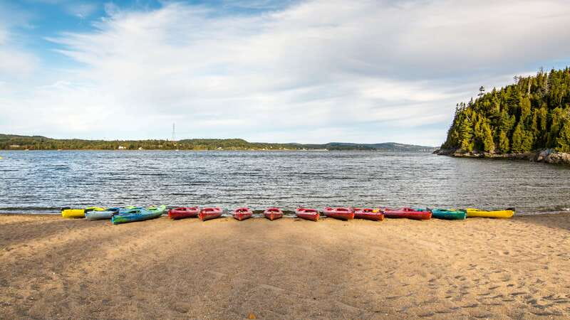 Saint John River: River Relics Kayak Tour - Paddling past the 17th-century lime quarry