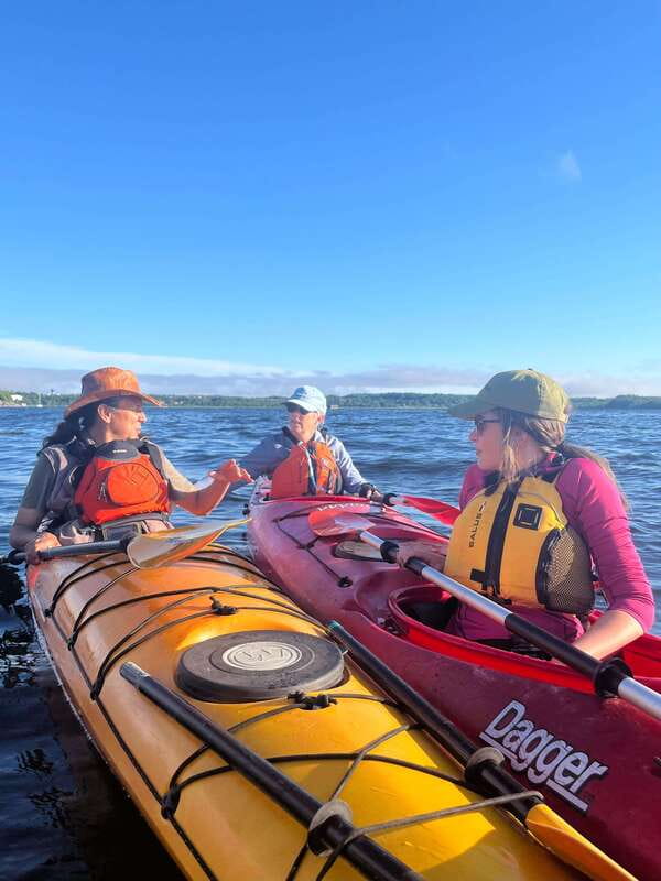 Saint John River: River Relics Kayak Tour - Fossils, marble, and the riverbank details