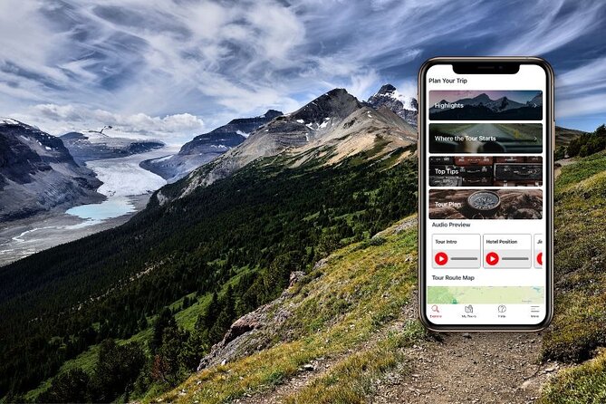 Self-Guided Audio Driving Tour in Icefields Parkway - Download it before the mountains take over