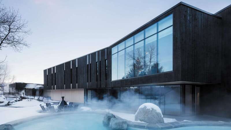 Sherbrooke: Nordic Spa Thermal Experience - The robe, towel, locker, and changing-room supplies