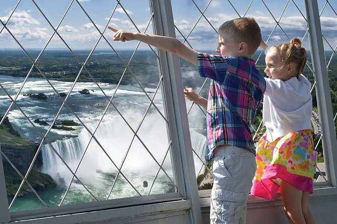 Skylon Tower, Niagara Falls Ontario Observation Deck Admission - The 52-second ride to the top