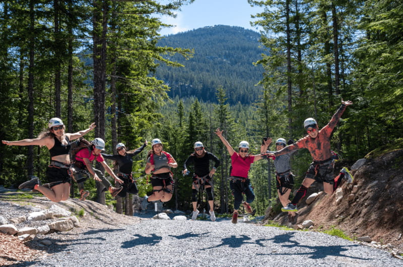 Squamish: Via Ferrata Climbing Adventure - The Flight Deck and your first cable section