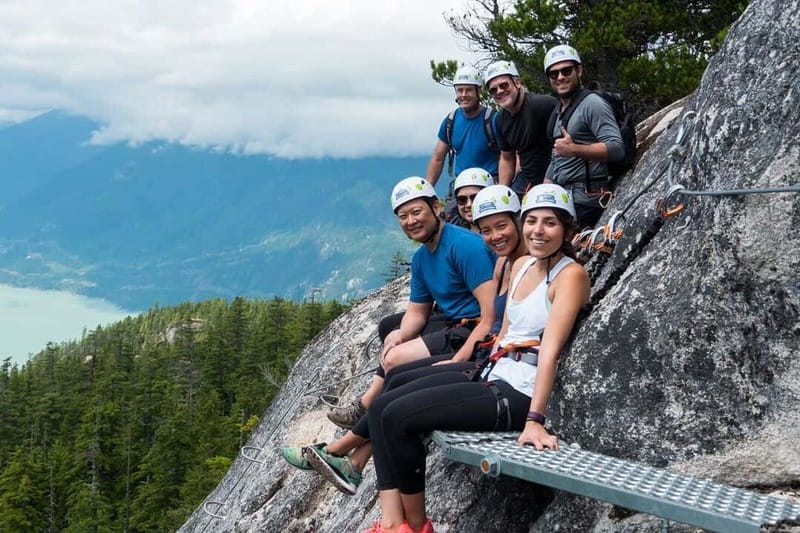 Squamish: Via Ferrata Climbing Adventure - From Summit Shelter through the old-growth forest
